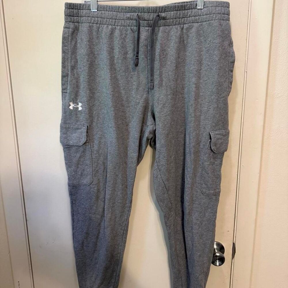 Under-armour Men's Grey Joggers-tracksuits